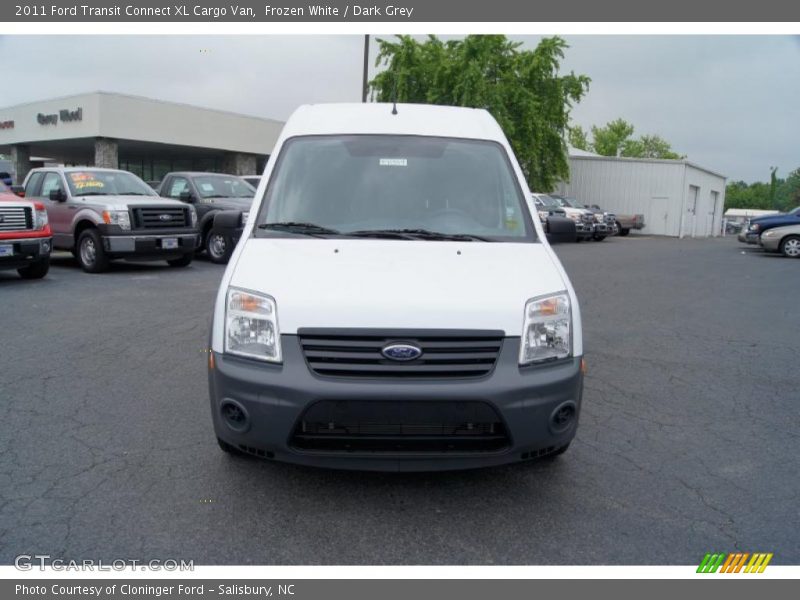 Frozen White / Dark Grey 2011 Ford Transit Connect XL Cargo Van