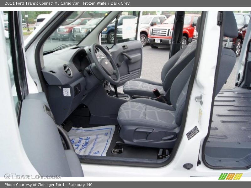 Frozen White / Dark Grey 2011 Ford Transit Connect XL Cargo Van