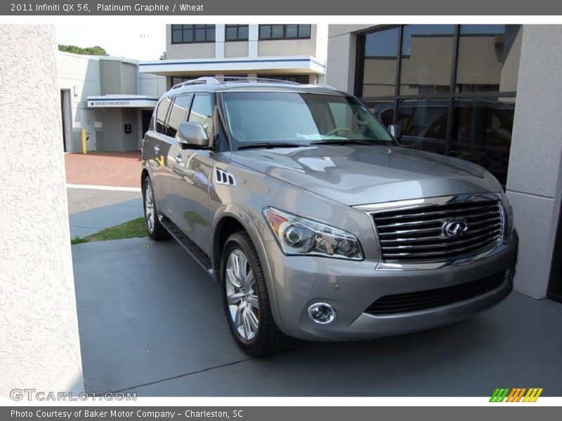 Platinum Graphite / Wheat 2011 Infiniti QX 56