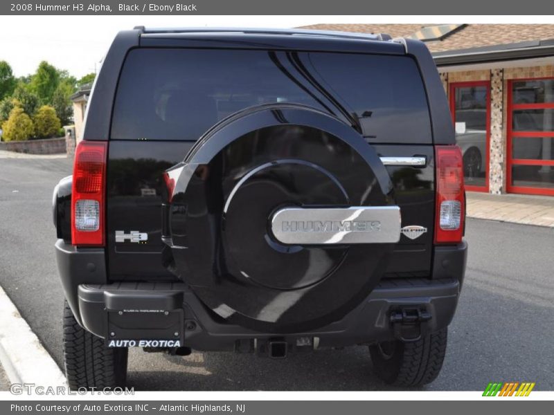 Black / Ebony Black 2008 Hummer H3 Alpha