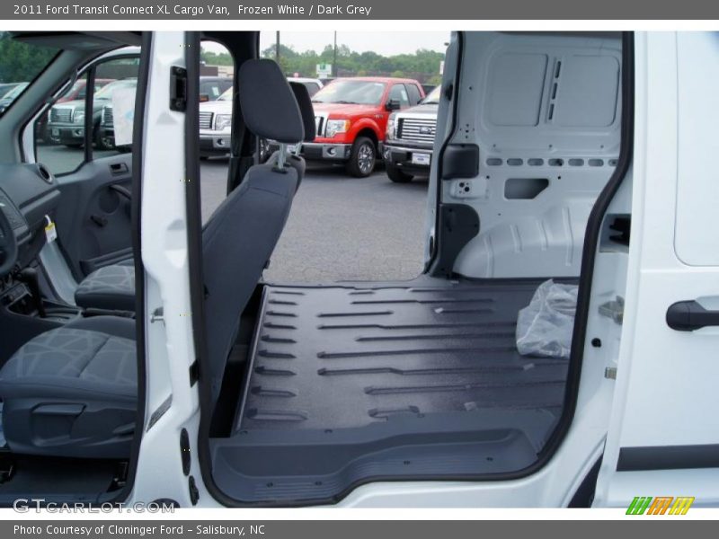Frozen White / Dark Grey 2011 Ford Transit Connect XL Cargo Van