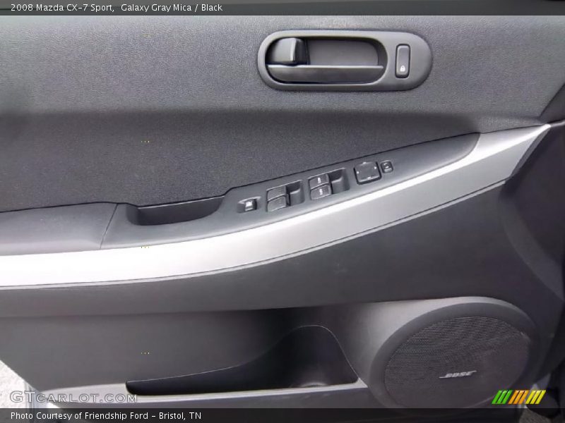 Galaxy Gray Mica / Black 2008 Mazda CX-7 Sport