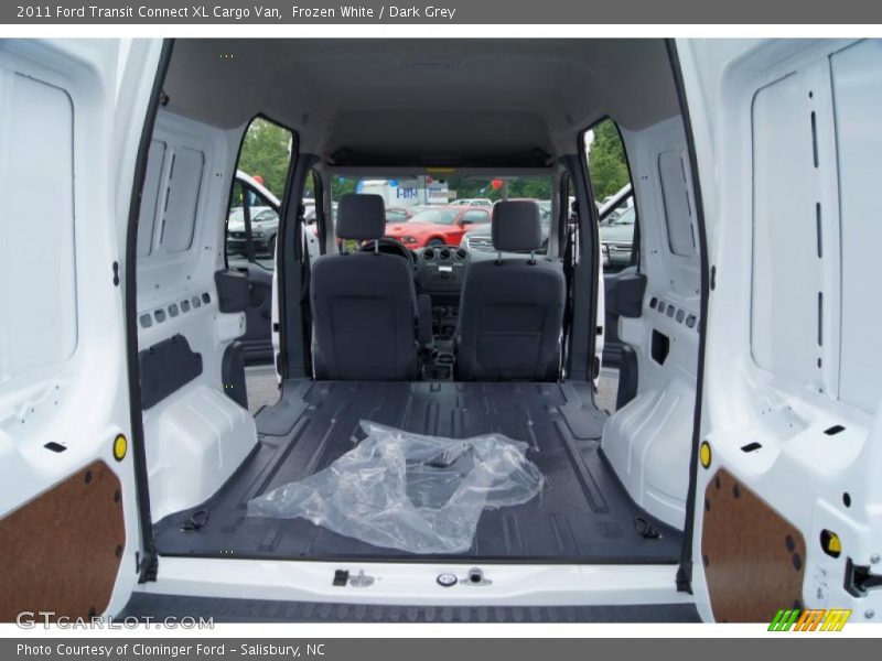 Frozen White / Dark Grey 2011 Ford Transit Connect XL Cargo Van
