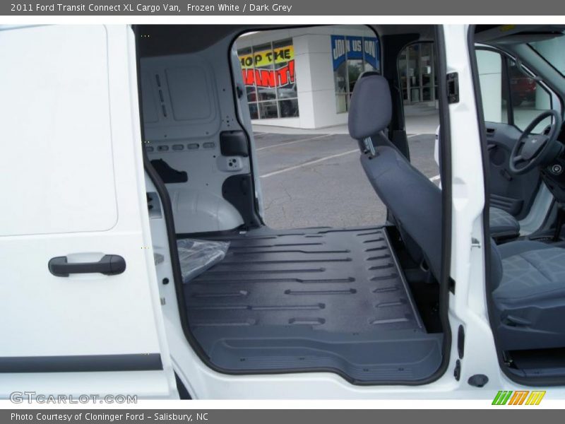 Frozen White / Dark Grey 2011 Ford Transit Connect XL Cargo Van