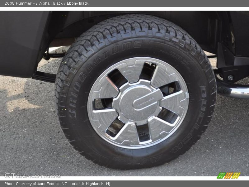 Black / Ebony Black 2008 Hummer H3 Alpha