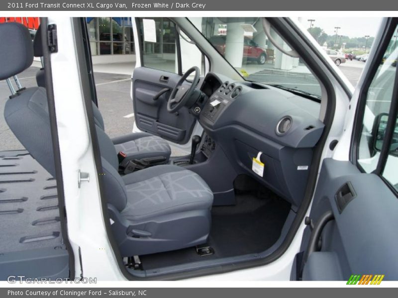 Frozen White / Dark Grey 2011 Ford Transit Connect XL Cargo Van