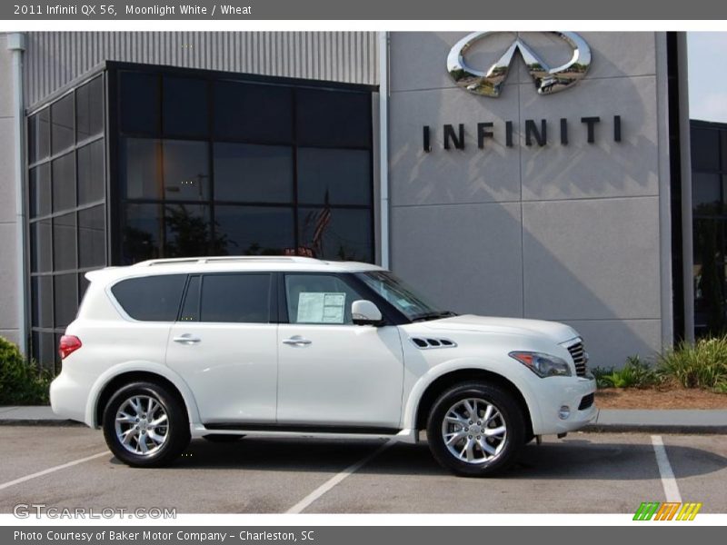  2011 QX 56 Moonlight White