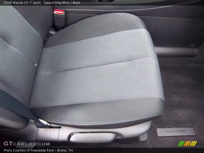 Galaxy Gray Mica / Black 2008 Mazda CX-7 Sport