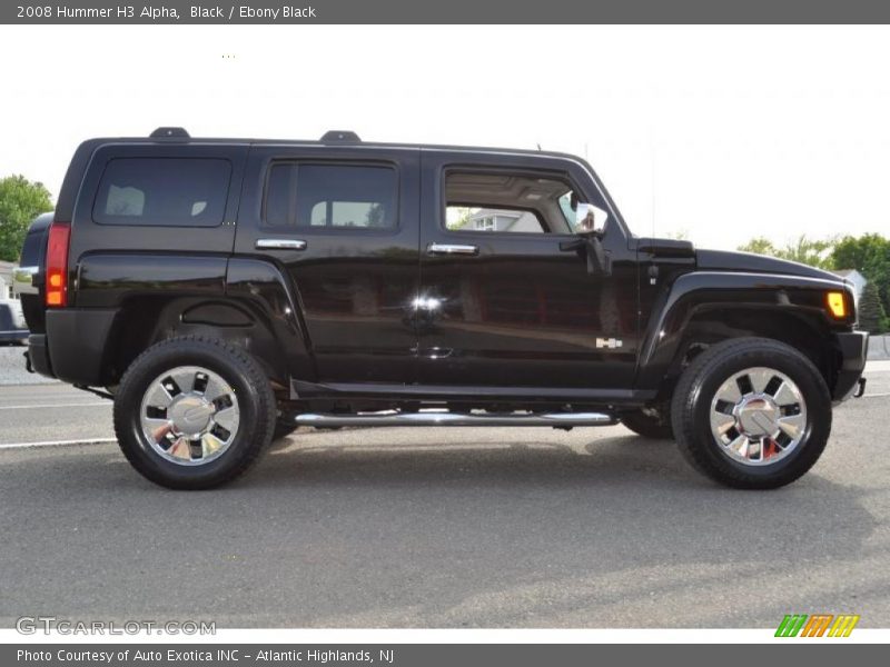Black / Ebony Black 2008 Hummer H3 Alpha
