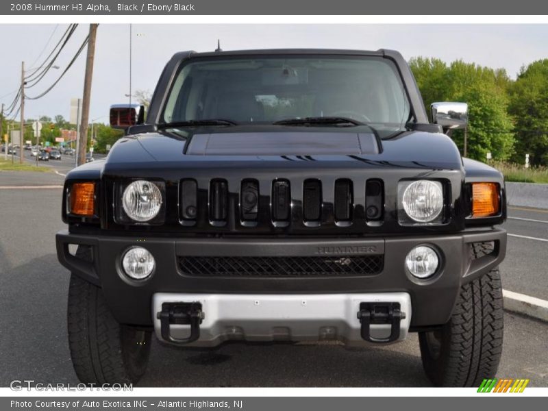 Black / Ebony Black 2008 Hummer H3 Alpha