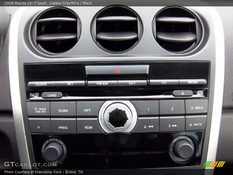 Galaxy Gray Mica / Black 2008 Mazda CX-7 Sport
