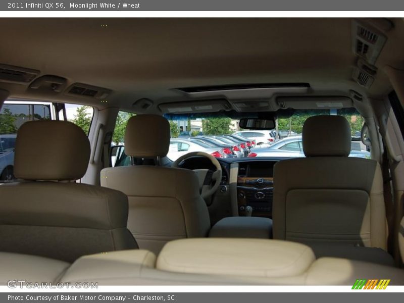  2011 QX 56 Wheat Interior