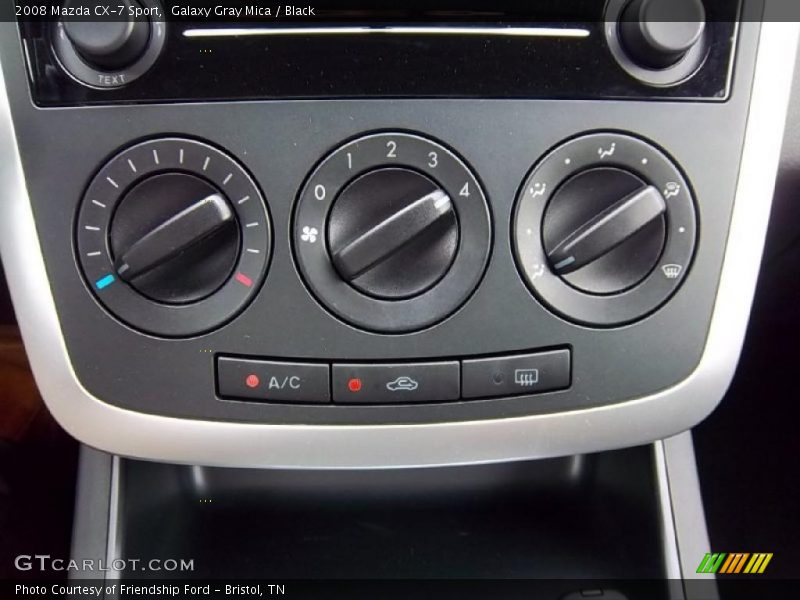 Galaxy Gray Mica / Black 2008 Mazda CX-7 Sport