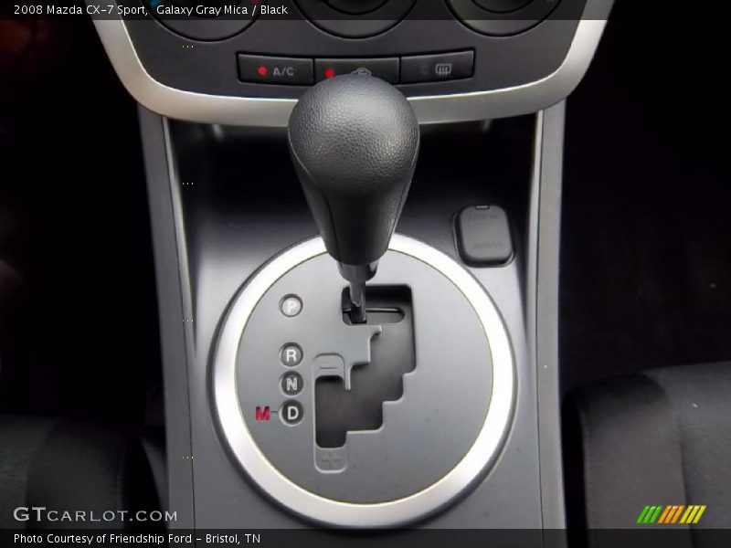 Galaxy Gray Mica / Black 2008 Mazda CX-7 Sport