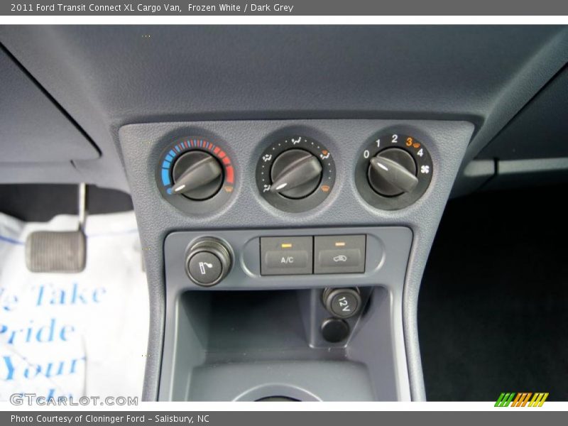 Frozen White / Dark Grey 2011 Ford Transit Connect XL Cargo Van