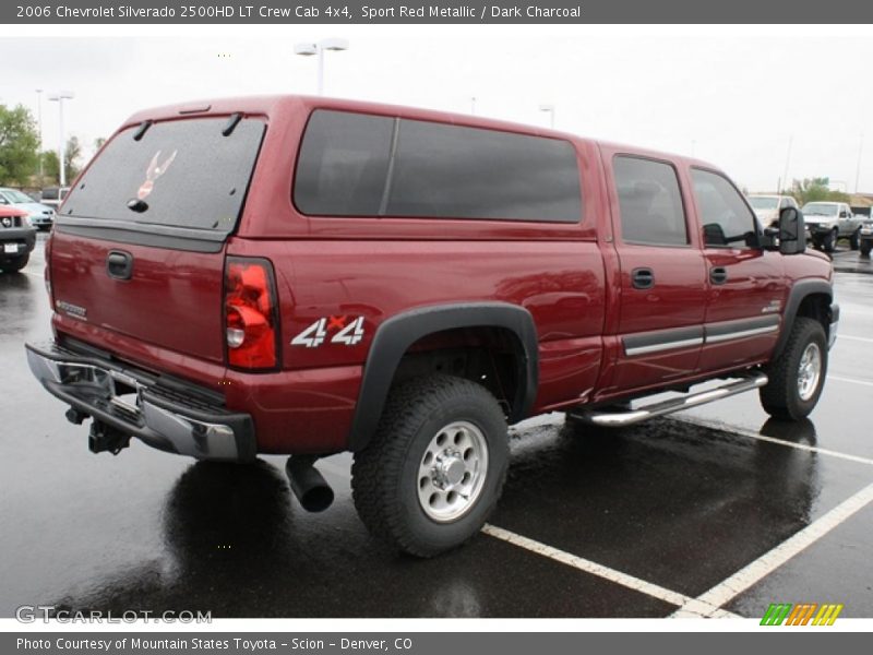 Sport Red Metallic / Dark Charcoal 2006 Chevrolet Silverado 2500HD LT Crew Cab 4x4