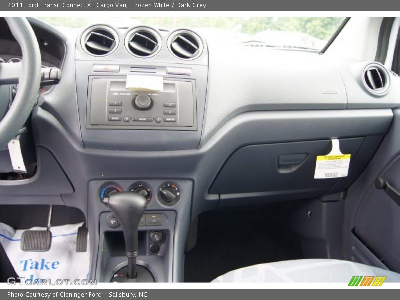 Frozen White / Dark Grey 2011 Ford Transit Connect XL Cargo Van