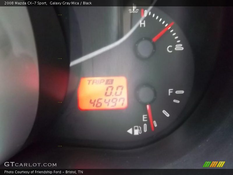 Galaxy Gray Mica / Black 2008 Mazda CX-7 Sport