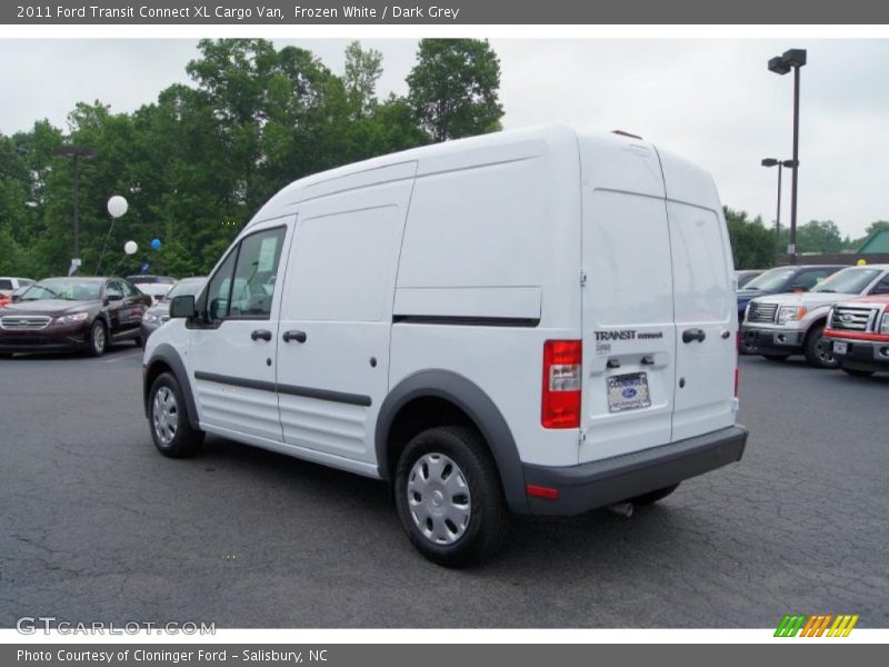 Frozen White / Dark Grey 2011 Ford Transit Connect XL Cargo Van