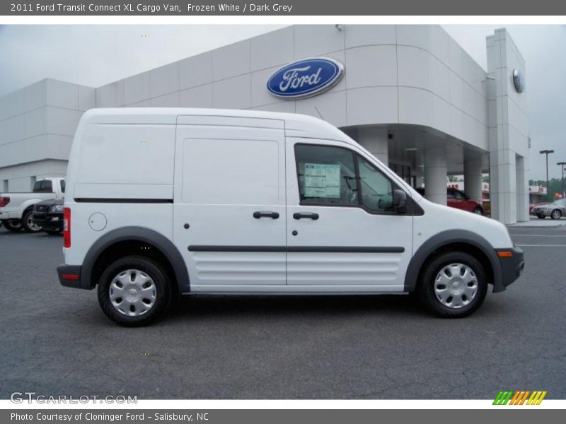 Frozen White / Dark Grey 2011 Ford Transit Connect XL Cargo Van