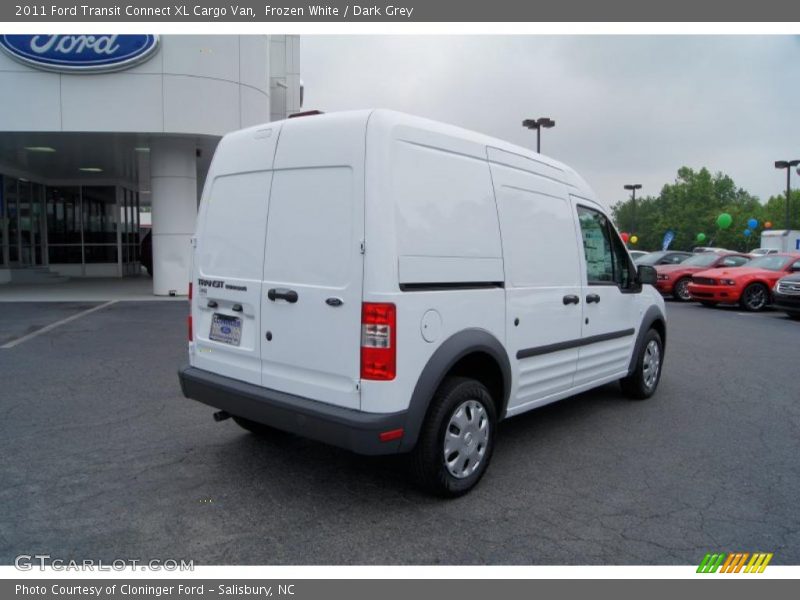 Frozen White / Dark Grey 2011 Ford Transit Connect XL Cargo Van