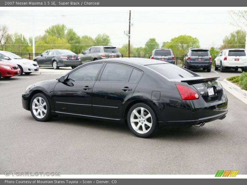 Super Black / Charcoal 2007 Nissan Maxima 3.5 SE