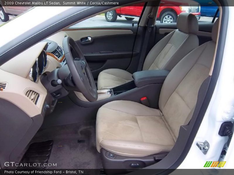  2009 Malibu LT Sedan Cocoa/Cashmere Interior