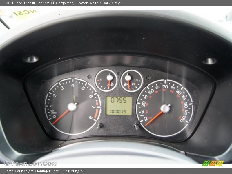  2011 Transit Connect XL Cargo Van XL Cargo Van Gauges