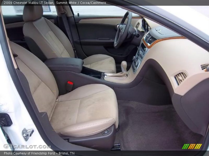  2009 Malibu LT Sedan Cocoa/Cashmere Interior