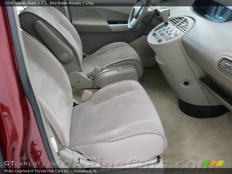Red Brawn Metallic / Gray 2006 Nissan Quest 3.5 S