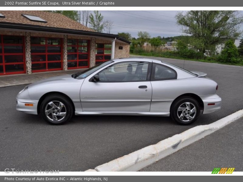  2002 Sunfire SE Coupe Ultra Silver Metallic