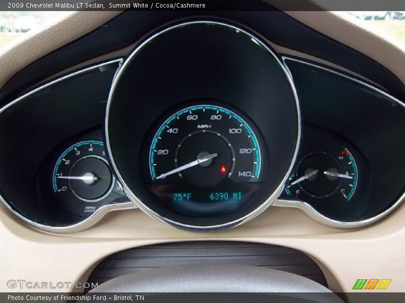  2009 Malibu LT Sedan LT Sedan Gauges
