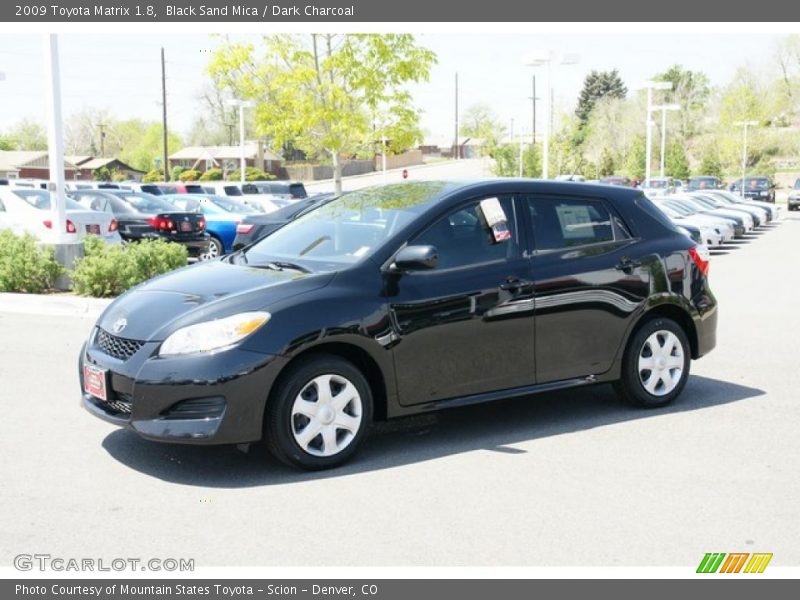 Black Sand Mica / Dark Charcoal 2009 Toyota Matrix 1.8