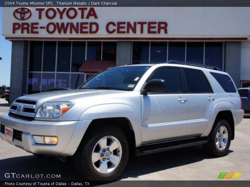 Titanium Metallic / Dark Charcoal 2004 Toyota 4Runner SR5