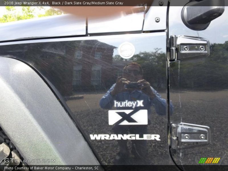 Black / Dark Slate Gray/Medium Slate Gray 2008 Jeep Wrangler X 4x4