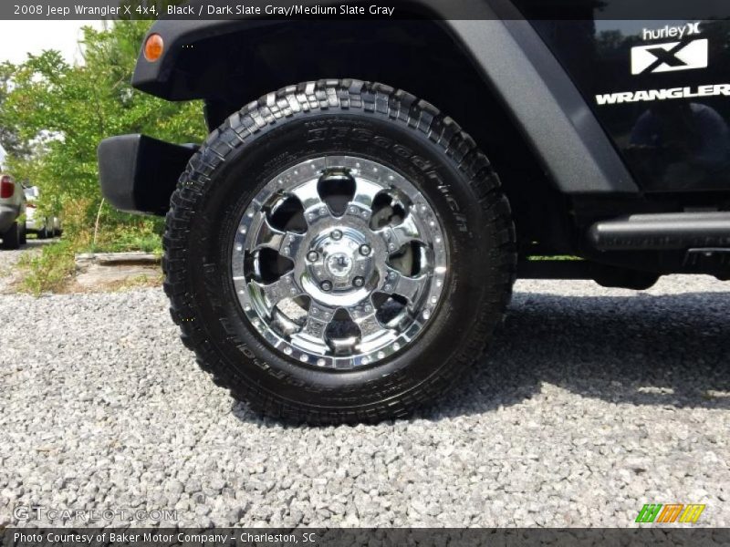 Black / Dark Slate Gray/Medium Slate Gray 2008 Jeep Wrangler X 4x4
