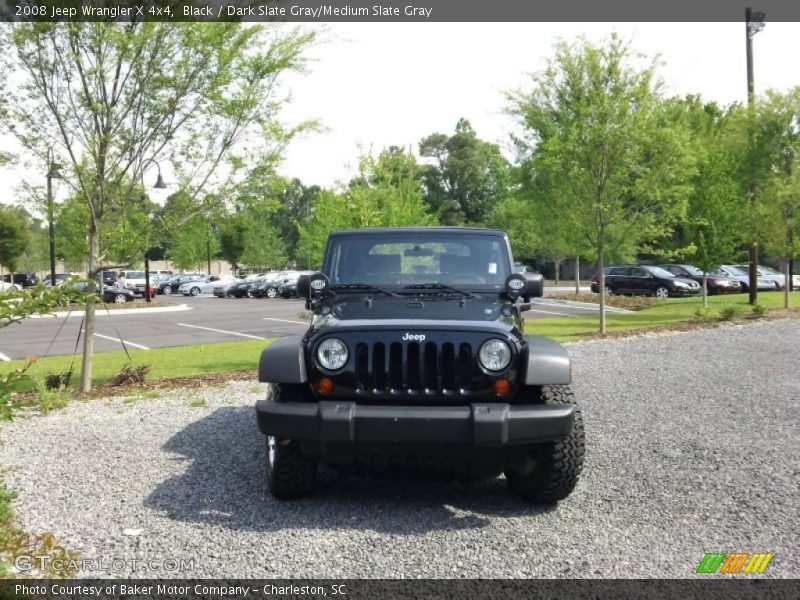 Black / Dark Slate Gray/Medium Slate Gray 2008 Jeep Wrangler X 4x4