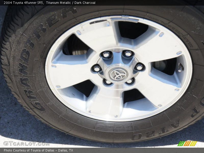 Titanium Metallic / Dark Charcoal 2004 Toyota 4Runner SR5