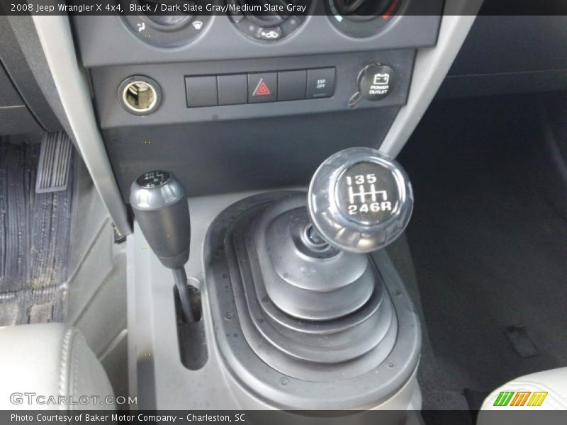 Black / Dark Slate Gray/Medium Slate Gray 2008 Jeep Wrangler X 4x4
