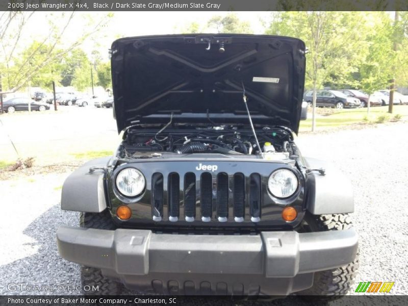 Black / Dark Slate Gray/Medium Slate Gray 2008 Jeep Wrangler X 4x4