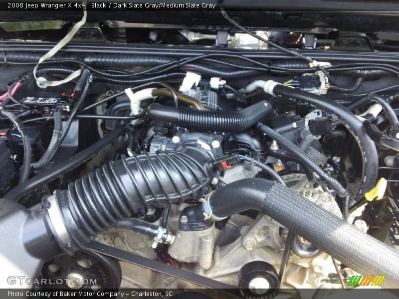 Black / Dark Slate Gray/Medium Slate Gray 2008 Jeep Wrangler X 4x4