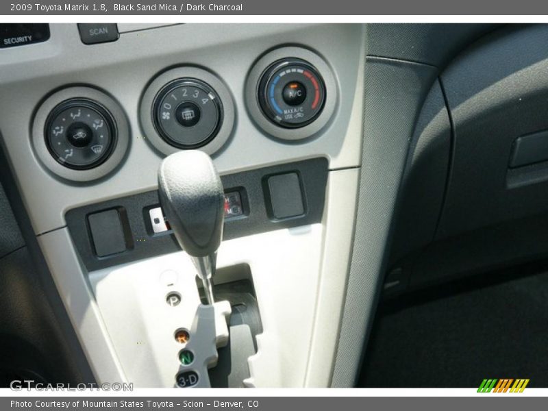 Black Sand Mica / Dark Charcoal 2009 Toyota Matrix 1.8