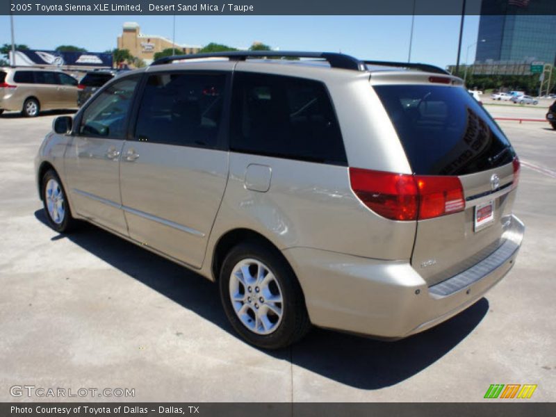 Desert Sand Mica / Taupe 2005 Toyota Sienna XLE Limited