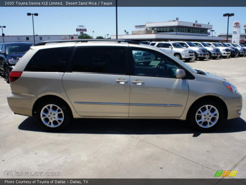 Desert Sand Mica / Taupe 2005 Toyota Sienna XLE Limited