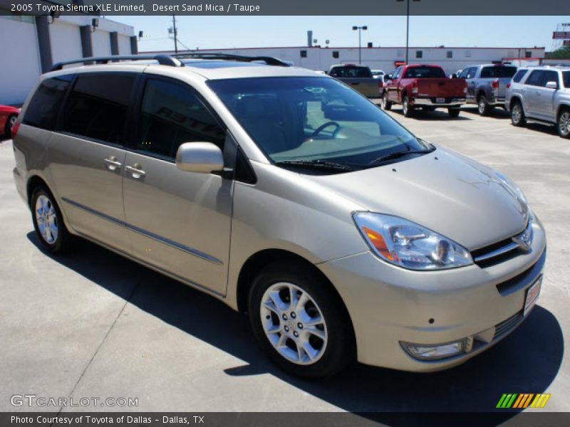 Desert Sand Mica / Taupe 2005 Toyota Sienna XLE Limited