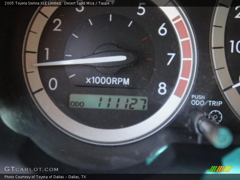 Desert Sand Mica / Taupe 2005 Toyota Sienna XLE Limited