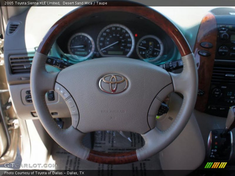 Desert Sand Mica / Taupe 2005 Toyota Sienna XLE Limited