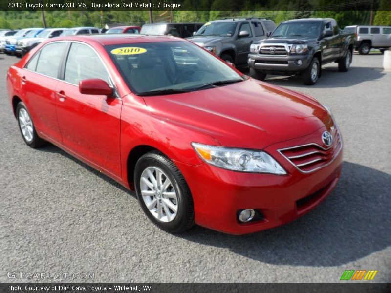 Front 3/4 View of 2010 Camry XLE V6