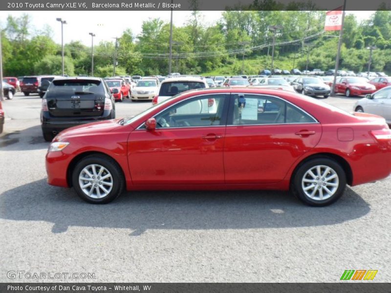 Barcelona Red Metallic / Bisque 2010 Toyota Camry XLE V6