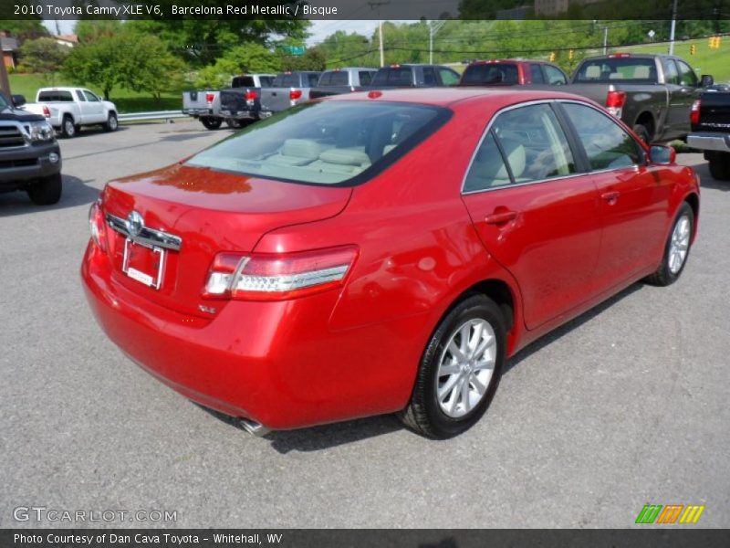 Barcelona Red Metallic / Bisque 2010 Toyota Camry XLE V6